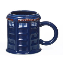 Load image into Gallery viewer, Doctor Who Tardis Police Box Mug