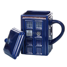 Load image into Gallery viewer, Doctor Who Tardis Police Box Mug
