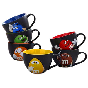 M&M's World All Characters Cappuccino Mug New